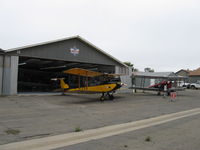  - The David Watson Aviation Museum  of Santa Paula hangar-British Dehavilland Bipes live here. - by Doug Robertson