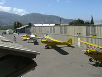  - Aviation Museum of Santa Paula First Sunday Open House Fly-In and museum hangars crawl. Assorted aircraft on museum ramp. - by Doug Robertson