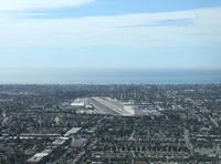  - Santa Monica Airport Rwy21 modified straight in over Fwy10 - by COOL LAST SAMURAI