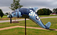 - Dolphin gate guard, Military Aviation Museum, Pungo, VA - by Ronald Barker