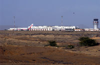  - Sal airport, viewed from the 'desert'.... - by JPC
