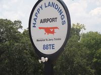  @ Thunderbird Southwest Airport - Street sign at entrance - by dennisheal