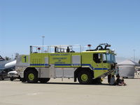  - Camarillo Airport Fire Truck-Fire Station is on the airport with direct access. - by Doug Robertson