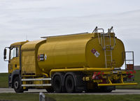  @ Anglesey Airport (Maes Awyr Môn) or RAF Valley - Fuel bowser S4, one of the many refueling the SAR and SARTU fleets. - by Derek Flewin