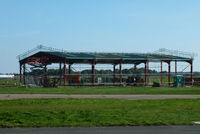  - new Helicopter hangar being built at Leicester - by Chris Hall