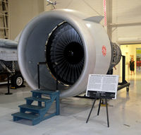  @ Blue Grass Airport - GE CF-6 turbofan engine at the Aviation Museum of KY - by Ronald Barker