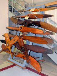  @ Blue Grass Airport - Propellers on display at the Aviation Museum of KY  - by Ronald Barker