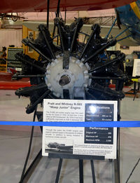  @ Blue Grass Airport - PW Wasp Junior R-985 engine at the Aviation Museum of KY - by Ronald Barker