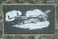  - Handley Page H.P.52 Hampden bomber on the memorial at Saltby airfield which were based there from August 1941 until August 1943 - by Chris Hall