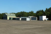  - hangars at Saltby airfield - by Chris Hall