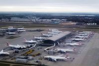  - London Heathrow Terminal 5 British Airways / Iberia concourses. - by Jean M Braun