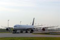  - One of Lufthansa´s big birds is getting pulled to work..... - by Holger Zengler