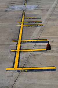  - Aircraft markings on the ground - by Ronald Barker