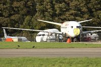  - Scrapping area at Kemble covers multi-aircraft types - by Terry Fletcher