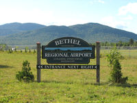 OB1, This is Bethel Maine Regional Airport that is located in the hills of southern Maine, photo by Ron Coates