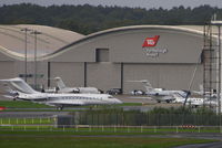  - TAG Apron at Farnborough Airfield - by Chris Hall