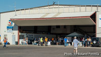  - Bode Aviation Hanger during the 2013 EAA Chapter 179 Fly-in - by Roland Penttila