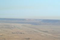  - Thumamah airport , where there is 3 operators for it 
its in the city of riyadh about 30KM north of Riyadh main airport OERK this airport is used for training by three flight schools with a runway length of 14,500 feet picture taken at 3000 Feet    - by Odai Ayyad 