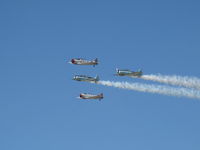  - Condor Squadron fast pass over Rwy 26 with smoke - by Doug Robertson
