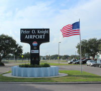  - Peter O Knight is a general aviation airport located on Davis Island that is only 5 minutes from Tampa's downtown business district. - by Ron Coates