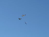  - Local NAVIONS in flight turning over Rwy 26 - by Doug Robertson