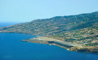  - Funchal Madeira Airport, offset to land - by JPC