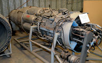  @ Stinson Municipal Airport - Allison J-35 engine for F-84 at Texas Air Museum - by Ronald Barker