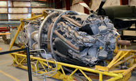  @ Stinson Municipal Airport - Pratt and Whitney R4360 engine at the Texas Air Museum - by Ronald Barker
