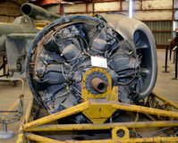  - Pratt and Whitney R4360 engine at the Texas Air Museum - by Ronald Barker