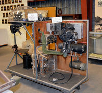  - B-29 gun sight on display at the Texas Air Museum - by Ronald Barker