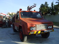  - An old emergency vehicle at the Malaga aviation museum - by Guitarist