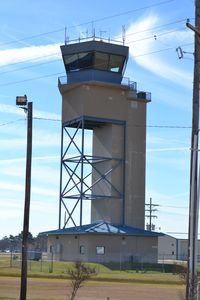  @ Chennault International Airport - Chennault International Airport Control Tower - by wazamoo