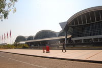  - Sultan Hasanuddin International Airport, Makassar, South Sulawesi - Indonesia. Exterior of the Terminal building - by NN