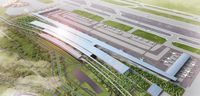  - The new design of Soekarno-Hatta International Airport, Jakarta - Terminal 3 (will be opened in early 2015) - by NN