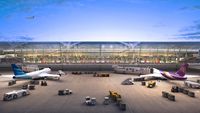  - The new design of Soekarno-Hatta International Airport, Jakarta - Terminal 3 (will be opened in early 2015) - by NN