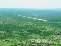 - Landing in a Cessna 208B at Savuti Airstrip - by Paul H
