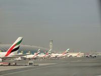  @ Dubai International Airport - Nice view on the way from parking position to the runway at DXB - by Paul H