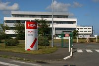  - HOP! Brit Air Head Office, Morlaix-Ploujean Airport (LFRU-MXN) - by Yves-Q