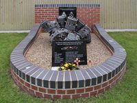  - Memorial, Breighton Airfield, August 4th 2013. - by Malcolm Clarke