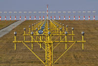  - navigation lights of runway 34 - by Florian B.