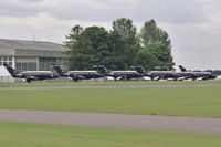  - 6 ex RAF Dominies in storage for 19th Hole - by John Coates