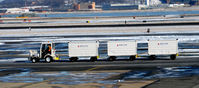  - Delta baggage carts - Tug 63 - National - by Ronald Barker