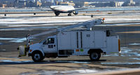  - De-icing truck number 32 National  - by Ronald Barker