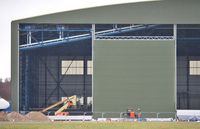  - Hangar for expected B748BBJ progressing well - by John Coates
