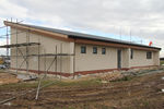 - A work in progress! Fishburn Airfield's new clubhouse. March 2014. - by Malcolm Clarke