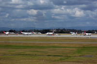  - Five Qantas Link Dash-8s, and a B717 each of Alliance and Qantas Link - by Micha Lueck