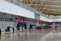  @ Kashgar Airport (Kashi Airport) - Terminal, Chenk-in area. - by feiruitao