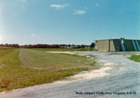  @ Wells Airport - Wells Airport, VA56 Ivor, Virginia Photo by Kenneth W. Keeton 8-8-75. - by Kenneth W. Keeton