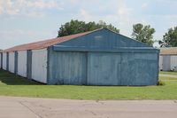  @ Canton-plymouth-mettetal Airport - old hangars at Plymouth Mettetal Airport - by Florida Metal