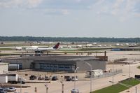  - Line up of about 28 planes waiting to depart on Runway 3L - by Florida Metal